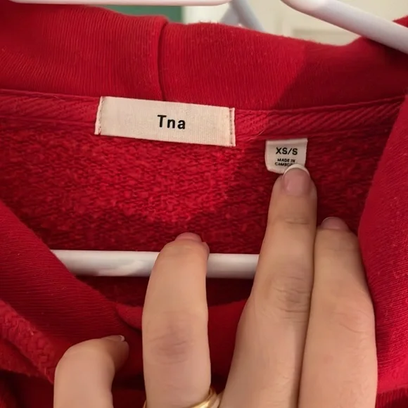 Aritzia TNA X Kevin Lyons red hoodie
Love's Gonna Getcha! - Picture 4 of 5